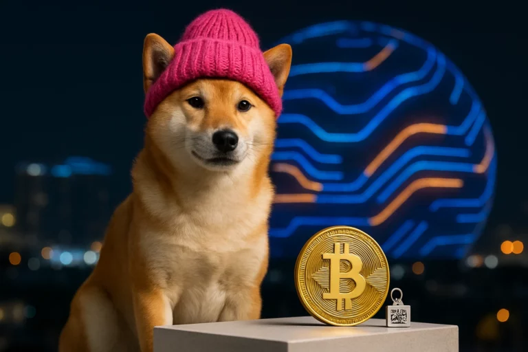 犬の帽子コイン$WIF「ピンクファーハット」が6.8BTCで落札されました！バイヤーBAGS CEO：10億ドルのミームナラティブに80万ドル